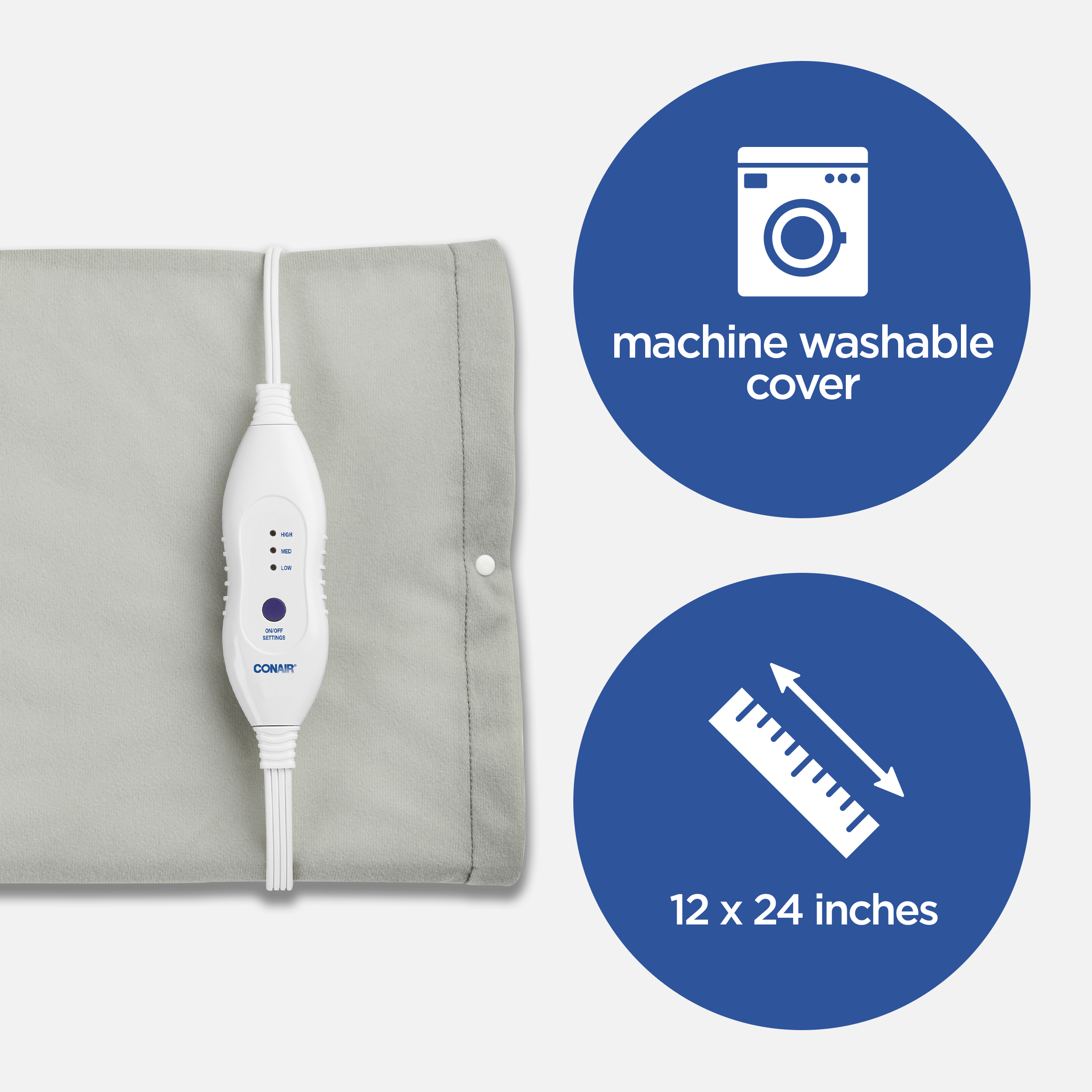 KingSize Moist and Dry Heating Pad